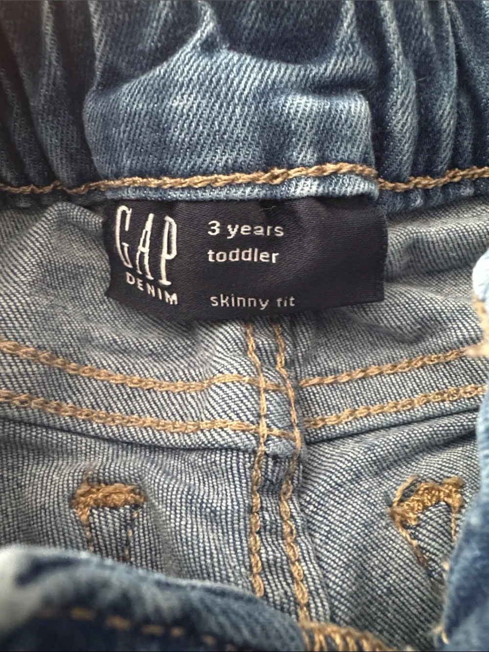 GAP Toddler Girl Blue Skinny fit Denim Jeans